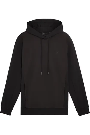 Lyle & Scott Sweathshirts & Hoodies, Herre, Sort, 2XL, Softshell Hybrid Pullover Hættetrøje