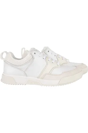 Calvin Klein Sko, Herre, Hvid, 45 EU, Læder, Low Top Lace Up Mix Triple Sneakers