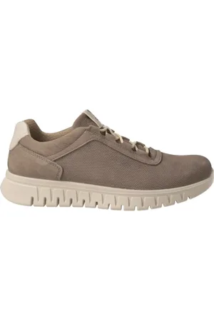 IGI&CO Sko, Herre, Grå, 43 EU, Læder, Topo Microperforeret Herresneakers