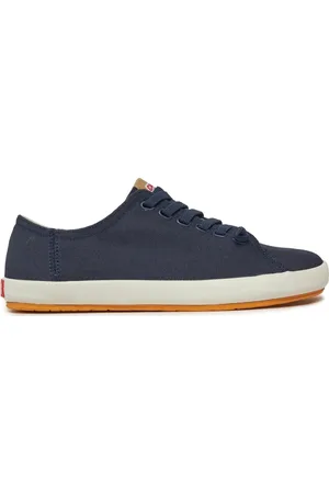 Camper Sko, Herre, Blå, 42 EU, Bomuld, Peu Rambla Vulc Sneakers