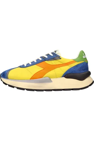 Diadora Sko, Herre, Flerfarvet, 45 EU, Læder, Heritage Sneakers MultiColour