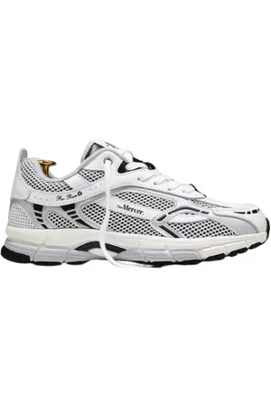 Mercer Amsterdam Sko, Herre, Hvid, 42 EU, Uld, Hvid/Sølv Moderne Sneaker