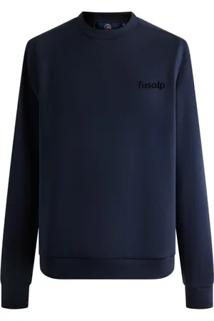 Fusalp Sweathshirts & Hoodies, Herre, Blå, S, Uld, Rick Hættetrøje