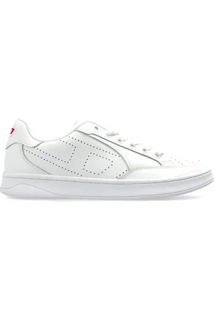 Diesel Sko, Dame, Hvid, 37 EU, Læder, Sports sko S-Dakota LOW