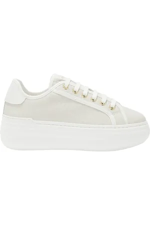 Furla Sko, Dame, Hvid, 38 EU, Læder, Nuage Lace-Up Sneakers