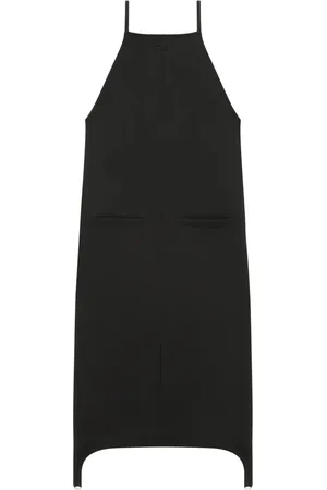 Courrèges Kjole, Dame, Sort, M, Uld, Stilfuld Kjole