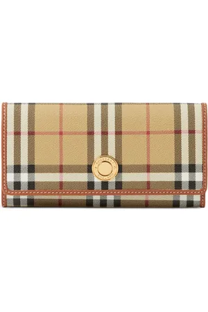 Burberry Tilbehør, Dame, , ONE SIZE, Bomuld, Check Continental Wallet