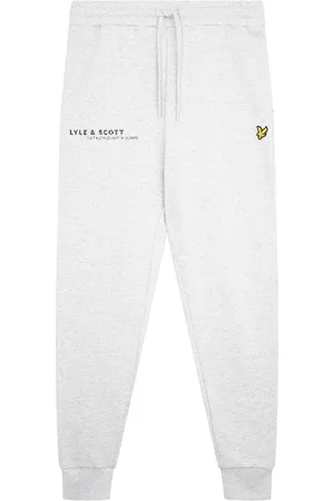 Lyle & Scott Bukser, Herre, Grå, M, Print Skinny Sweatpant