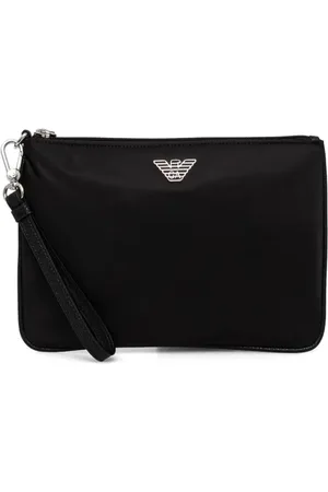 Emporio Armani Taske, Dame, Sort, ONE SIZE, Nylon, Nylon Wallet Pouch