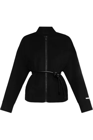 Sportmax Jakke, Dame, Sort, XS, Uld, Jacket Vitalba