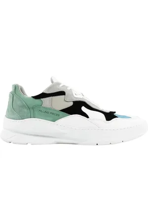 Filling pieces Sko, Herre, Hvid, 44 EU, Uld, Low Fade Cosmo Infinity Sneakers