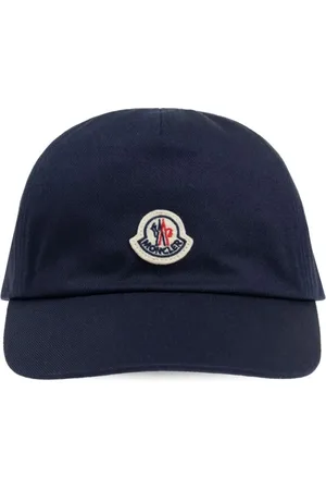 Moncler Tilbehør, Herre, Blå, 2XS, Bomuld, Sporty Baseball Cap