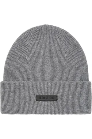 FEAR OF GOD Tilbehør, Herre, Grå, ONE SIZE, Cashmere, Cashmere Beanie