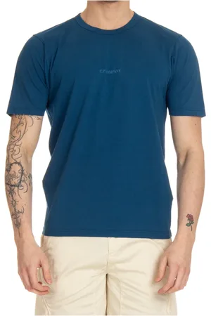 C.P. Company Top, Herre, Blå, XL, Uld, T-Shirt