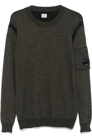 C.P. Company Strik, Herre, Grå, XL, Crewneck Sweater