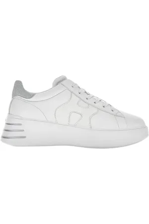 Hogan Sko, Dame, Hvid, 35 EU, Læder, Rebel Sneakers