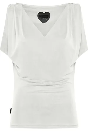 RRD Top, Dame, Hvid, M, Uld, Cupro Kim Skjorte