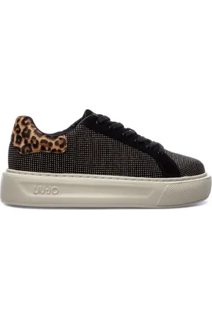 Liu Jo Sko, Dame, Sort, 41 EU, Læder, Kylie 1 Px180 Sneakers