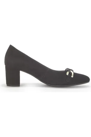 Gabor Sko, Dame, Sort, 40 EU, Læder, Elegante sorte sorte pumps