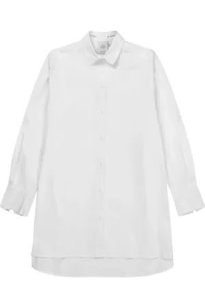Munthe Bluser & Skjorter, Dame, Hvid, XS, Bomuld, Løs Skjorte