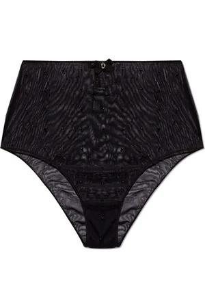 Dsquared2 Undertøj, Dame, Sort, L, Højtaljede, transparente trusser