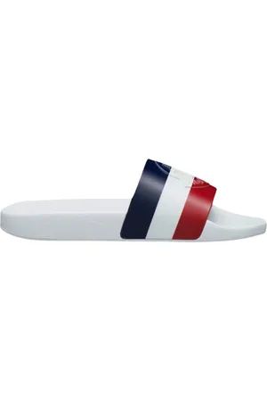 Moncler Sko, Herre, Flerfarvet, 40 EU, Tricolour Toe Strap Sandaler