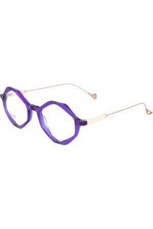 Eyepetizer Tilbehør, unisex, Lilla, 48 MM, Elegant Unisex Briller Judith Opt