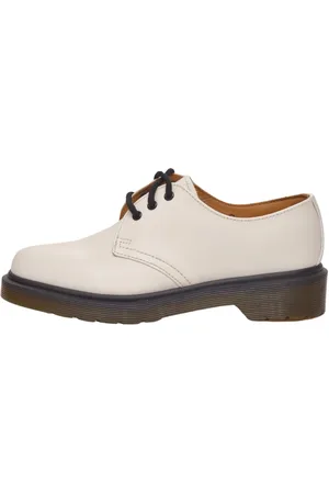 Dr. Martens Sko, Dame, Hvid, 39 EU, Læder, 1461 Smooth Last 84 Snøresko