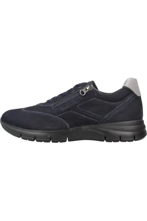 Nero Giardini Sko, Herre, Blå, 43 EU, Uld, Longbeach Sneakers