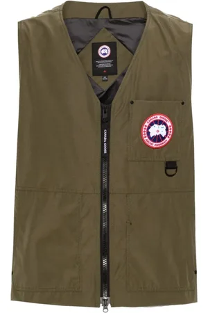 Canada Goose Jakke, Herre, Grøn, L, Uld, Canmore Vest