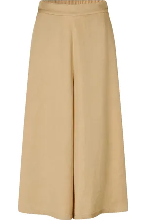 Masai Bukser, Dame, , M, Tyl, Elegant Kamel Tencel Bukser