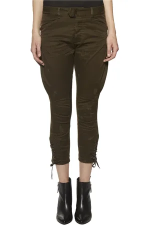 Dsquared2 Bukser, Dame, Brun, 2XS, Bomuld, Cargo Cotton Bukser