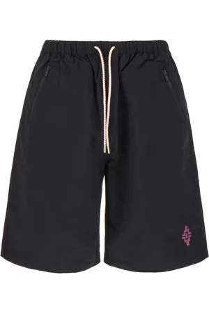 MARCELO BURLON Badetøj, Herre, Sort, M, Nylon, Bermuda Badeshorts