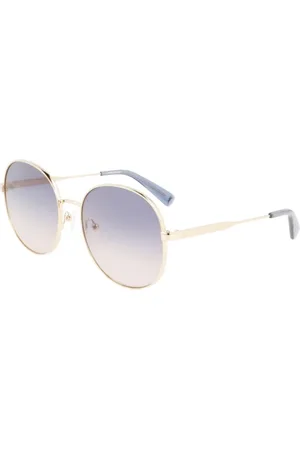 Longchamp Tilbehør, Dame, Gul, 59 MM, Uld, Metal Solbriller