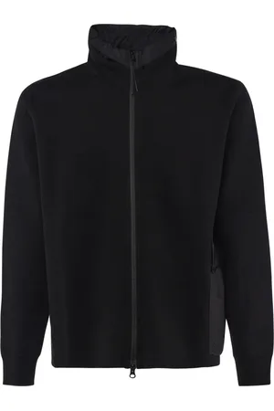 C.P. Company Sweathshirts & Hoodies, Herre, Sort, XL, Bomuld, Sort bomulds sweater med lynlås