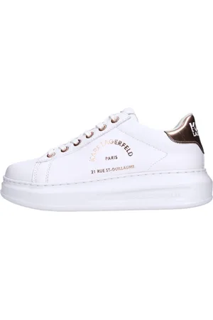 Karl Lagerfeld Sko, Dame, Hvid, 41 EU, Uld, Sneakers Hvid