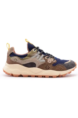 Flower Mountain Sko, Herre, Flerfarvet, 41 EU, Blomstrede Sporty Sneakers