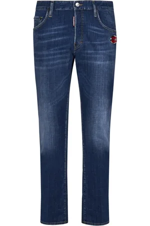 Dsquared2 Jeans, Herre, Blå, S, Bomuld, Skater Jeans