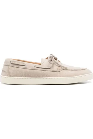 HENDERSON BARACCO Sko, Herre, Grå, 42 EU, Suede, Suede Yatch Sko til Mænd