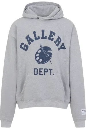 GALLERY DEPT. Sweathshirts & Hoodies, Herre, Grå, L, Bomuld, Heather Grey Art Department Hættetrøje