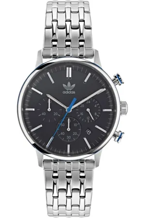 adidas Tilbehør, Herre, Grå, ONE SIZE, Uld, Ur i rustfrit stål