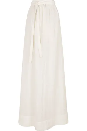 Cortana Nederdel, Dame, , L, Linned, Linen Maxi Nederdel