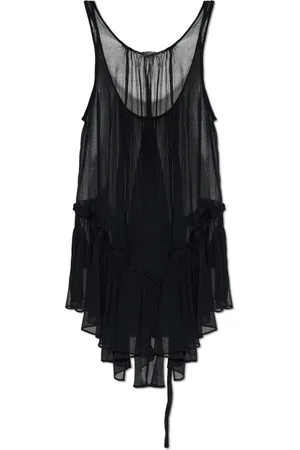 AllSaints Top, Dame, Sort, M, Uld, Top Rach