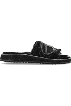 Diesel Sko, Dame, Sort, 39 EU, Sa-Slide D-Oval Sliders