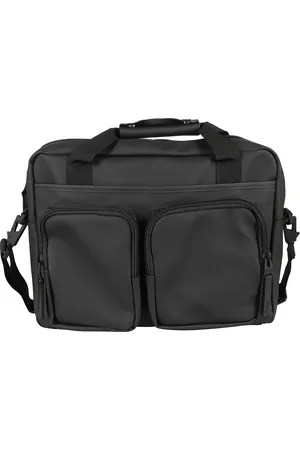 Rains Taske, Herre, Sort, ONE SIZE, Uld, Tech Texel Laptop Taske Sort Lynlås
