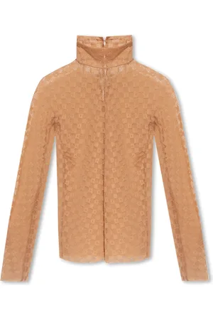 FORTE FORTE Bluser & Skjorter, Dame, , S, Gennembrudt Top med Høj Hals