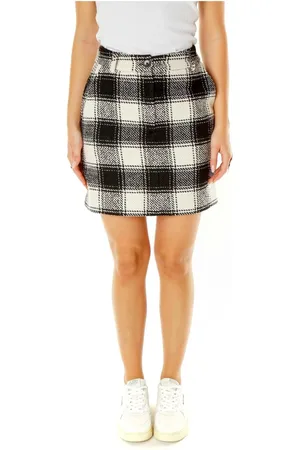 Essentiel Antwerp Nederdel, Dame, Sort, M, Uld, Ternet Mini Nederdel A-Line Stil