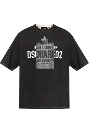 Dsquared2 Top, Herre, Sort, M, Sorte T-shirts og Polos