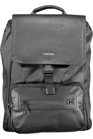 Calvin Klein Taske, Herre, Sort, ONE SIZE, Uld, Rygsæk med håndtag og laptoprum