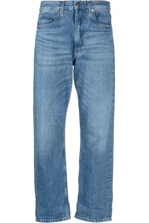Calvin Klein Jeans, Dame, Blå, W29 L32, Denim, Straight Denim Jeans